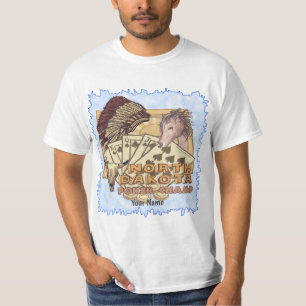 North Dakota Poker T-Shirt