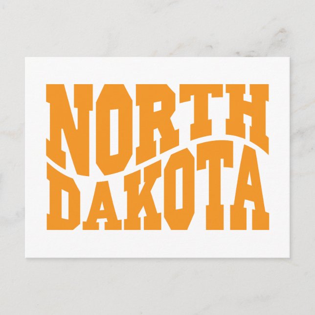 North Dakota Postcard (Front)