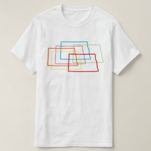 north dakota pride blur T-Shirt