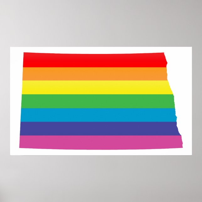 north dakota pride. poster (Front)