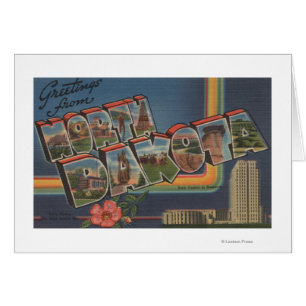 North Dakota (State Capital/Flower)