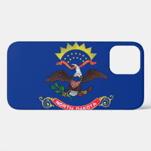 North Dakota state flag iPhone 12 Case