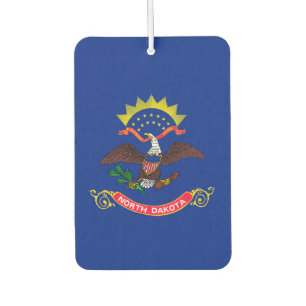 North Dakota State Flag Design Car Air Freshener