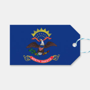 North Dakota State Flag (North Dakotan) Gift Tags