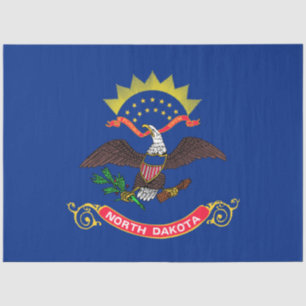 North Dakota State Flag (North Dakotan) Tissue Pap Paper