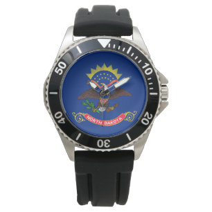 North Dakota State Flag (North Dakotan) Watch