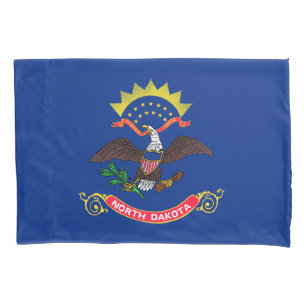 North Dakota State Flag Pillowcase