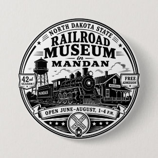 North Dakota State Railroad Museum Pin