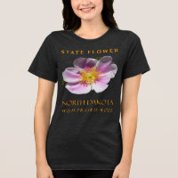 North Dakota Territory Flower Wild Prarie Rose