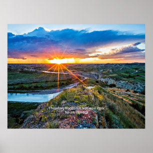 North Dakota's Theodore Roosevelt Park Poster