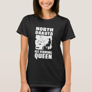 North Dekoat Ice Fishing Queen T-Shirt