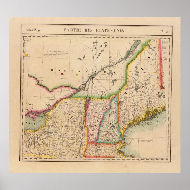 North east United States 43 Poster (Front)