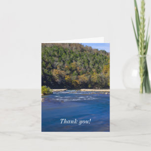 North Fork Of White River Thank You Card