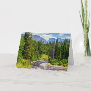 North Fork Shoshone River Greeting Card