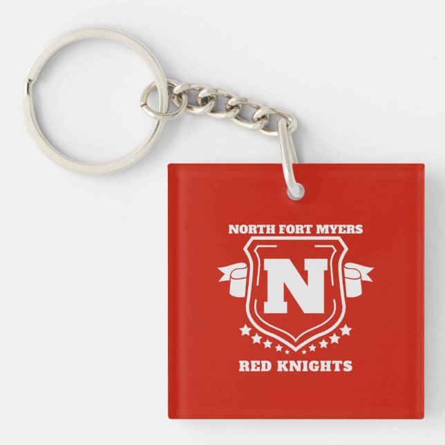 North Fort Myers High School Alumni Key Ring (Front)
