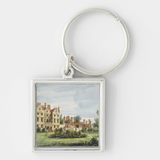 North Front, Old Palace, from the Queen's Garden, Key Ring (Front)