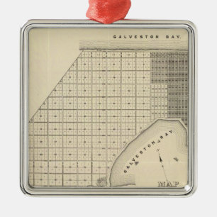 North Galveston Metal Ornament