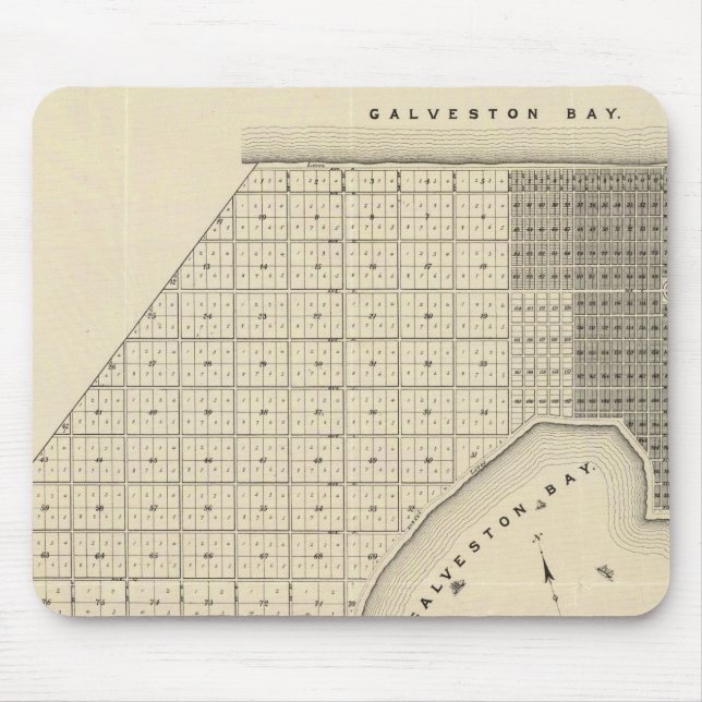 North Galveston Mouse Pad (Front)