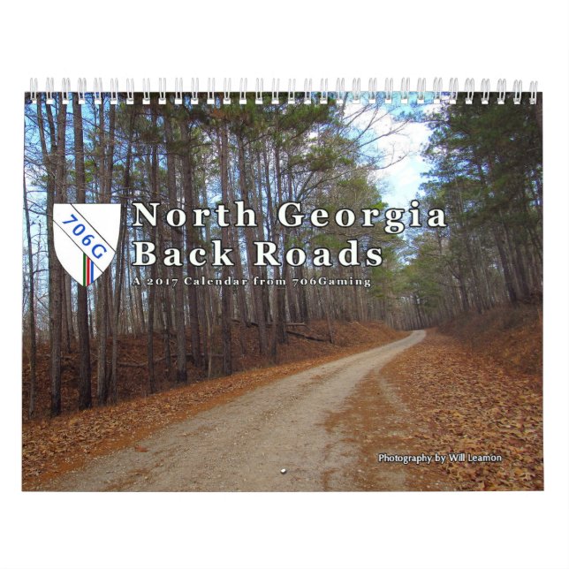 North Georgia Back Roads Calendar (Cover)