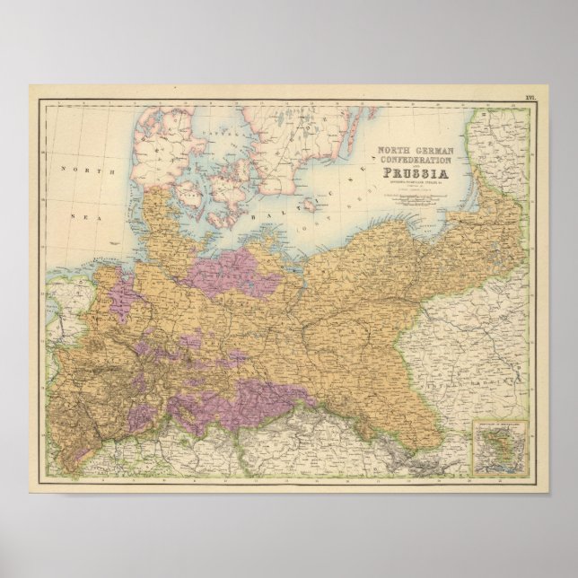 North German Confederation and Prussia Poster (Front)