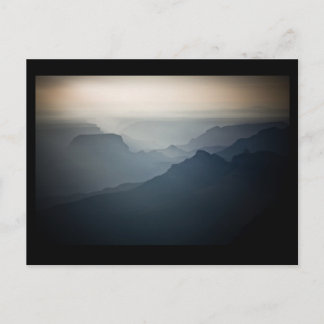 North Grand Canyon Sunrise Haze Postcard