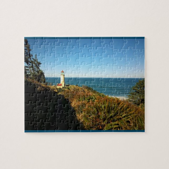 North Head Lighthouse, Cape Disappointment, WA Jigsaw Puzzle (Horizontal)