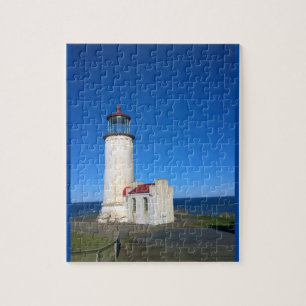 North Head Lighthouse, Cape Disappointment, WA Jigsaw Puzzle