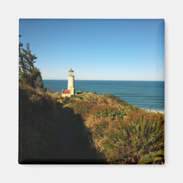 North Head Lighthouse, Cape Disappointment, WA Magnet (Front)