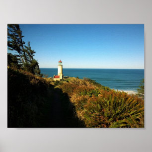 North Head Lighthouse, Cape Disappointment, WA Poster