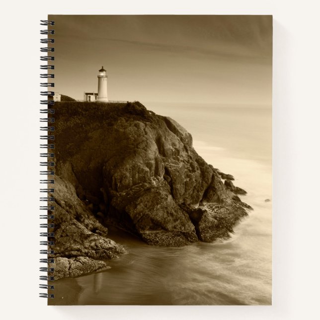 North Head Lighthouse | Fort Canby State Park, WA Notebook (Front)