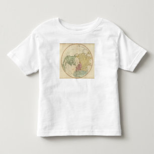 North Hemisphere map Toddler T-Shirt