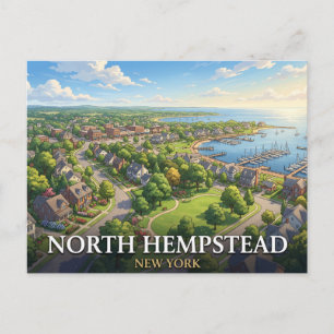 North Hempstead New York Travel  Postcard