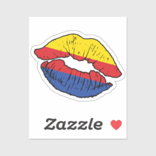 North Holland Noord-Holland Lipstick Love Flag