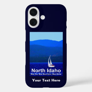 North Idaho Blue iPhone 16 Case