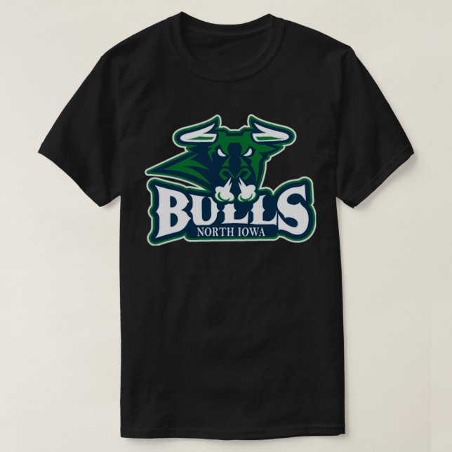 North Iowa Bulls T-Shirt (Design Front)