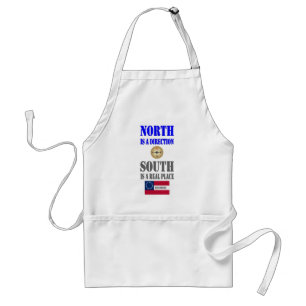 NORTH IS A DIRECTION STANDARD APRON