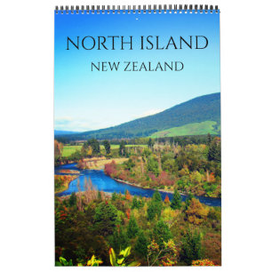 north island new zealand 2027 calendar