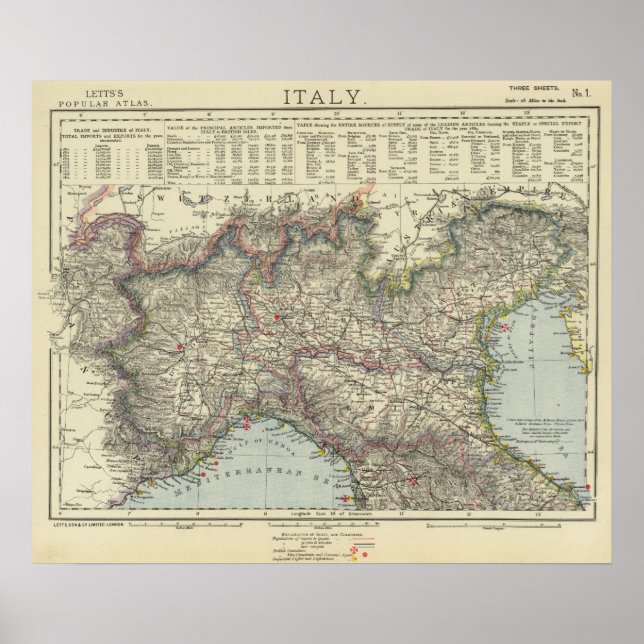 North Italy Poster (Front)