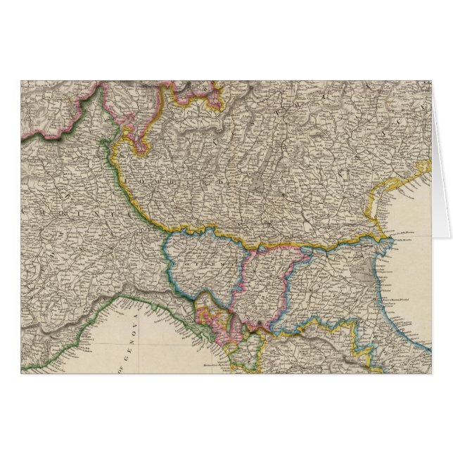 North Italy with Sardinia (Front Horizontal)