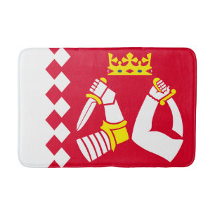 North Karelia Flag Bath Mat