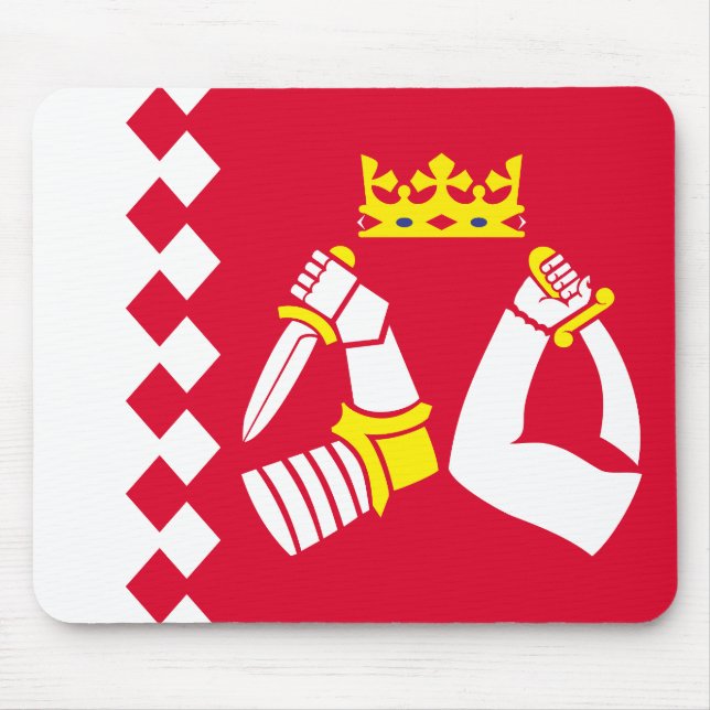 North Karelia Flag Mouse Pad (Front)