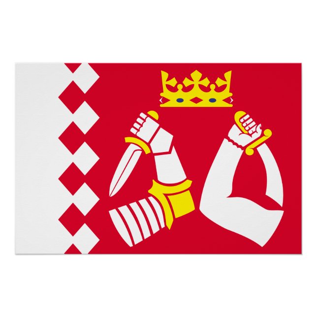North Karelia Flag Poster (Front)