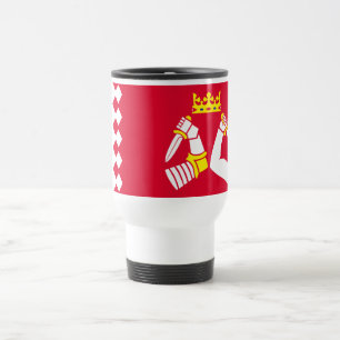 North Karelia Flag Travel Mug