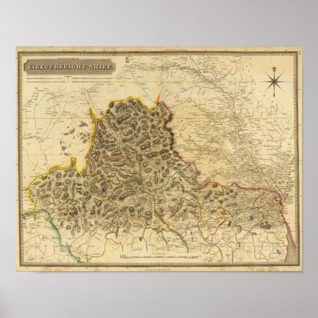 North Kirkcudbright Shire Poster (Front)