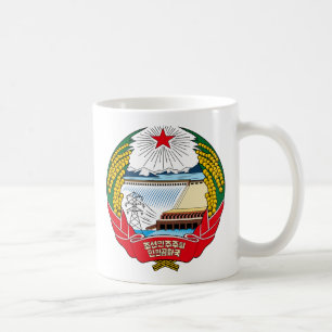 North Korea Coat of Arms detail Coffee Mug