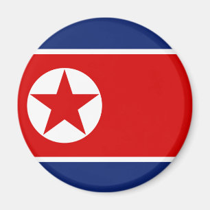 North Korea Flag Magnet