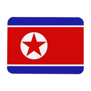 North Korea Flag Magnet