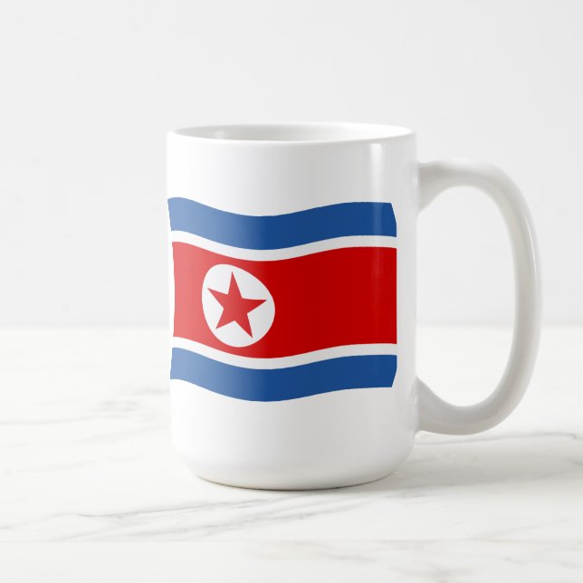 North Korea Flag Mug (Right)