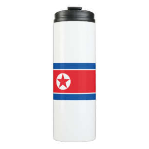 North Korea Flag Thermal Tumbler