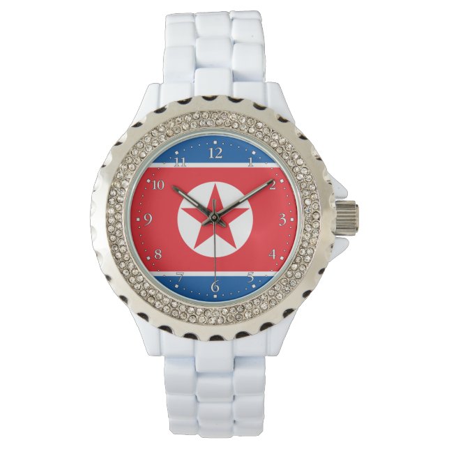 North Korea Flag Watch (Front)